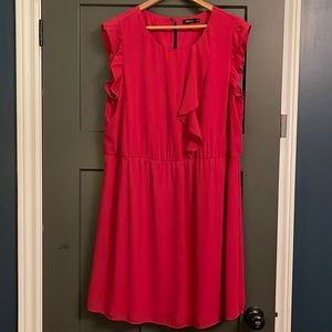 REITMANS XL elastic waist lined dress